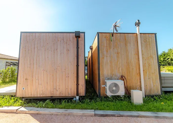 Le Laponya - Chalets Climatises Avec Spa & Borne De Recharge