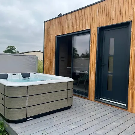 Le Laponya - Chalets Climatises Avec Spa & Borne De Recharge Bressols Exterior foto